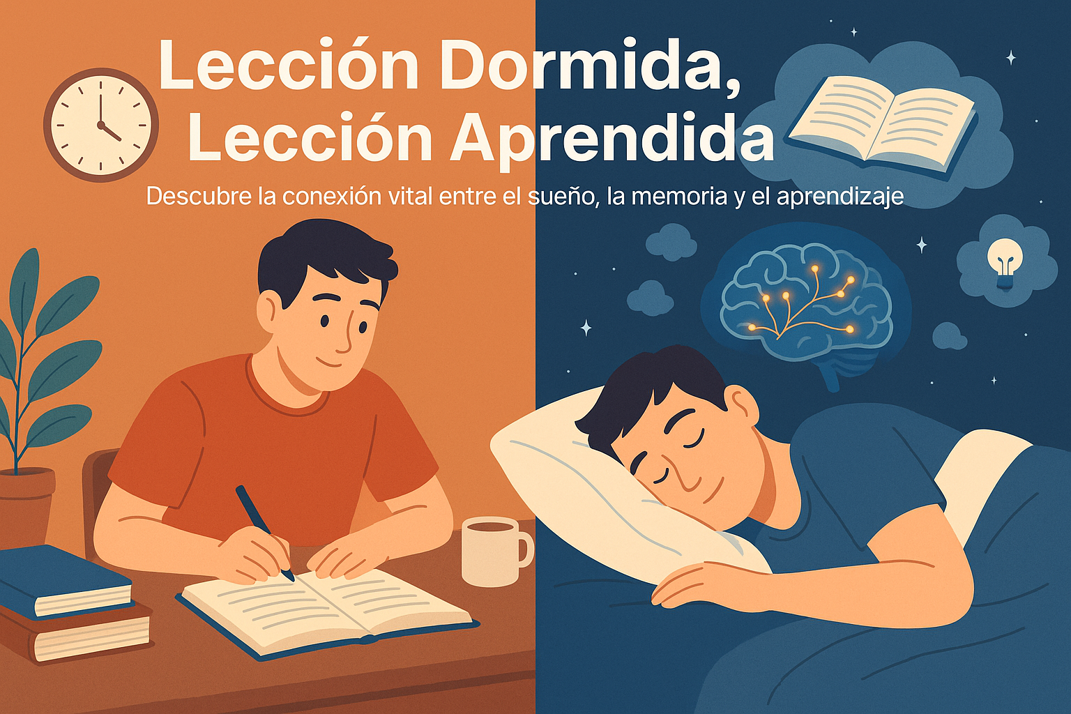 Te enseñamos cómo un buen descanso nocturno mejora la retención, la concentración y el rendimiento académico.